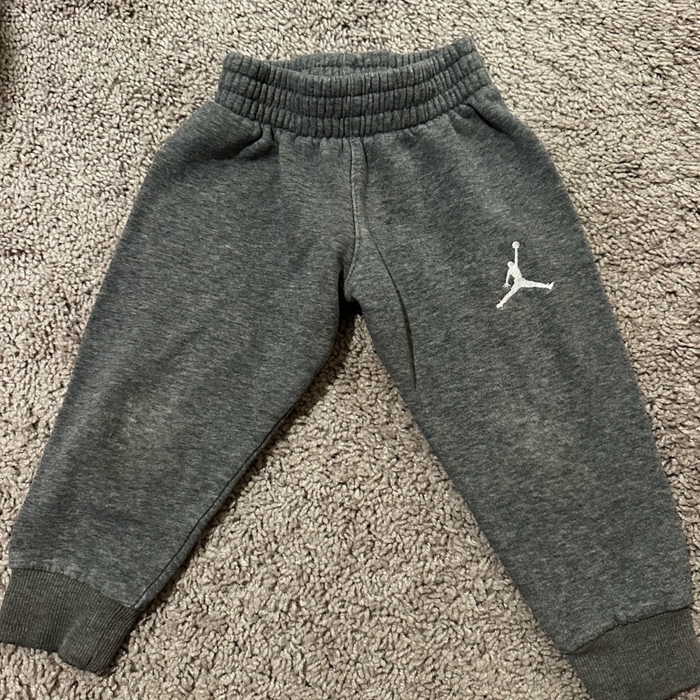 Kids Gray Jogger Pants